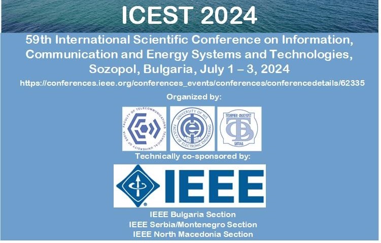 59-та Международна научна конференция по информационни, комуникационни и енергийни системи и технологии (ICEST 2024)